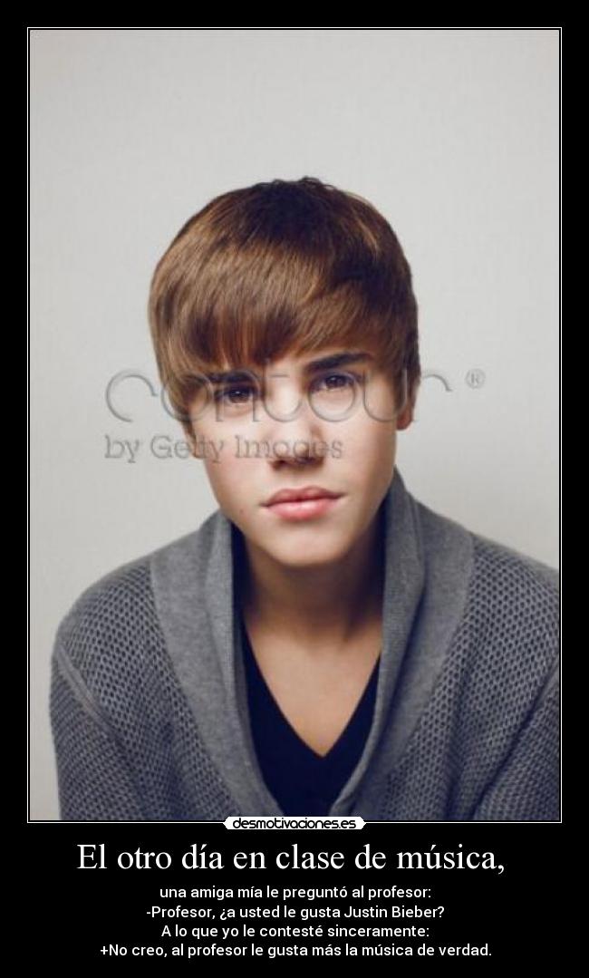 El otro día en clase de música,  - 