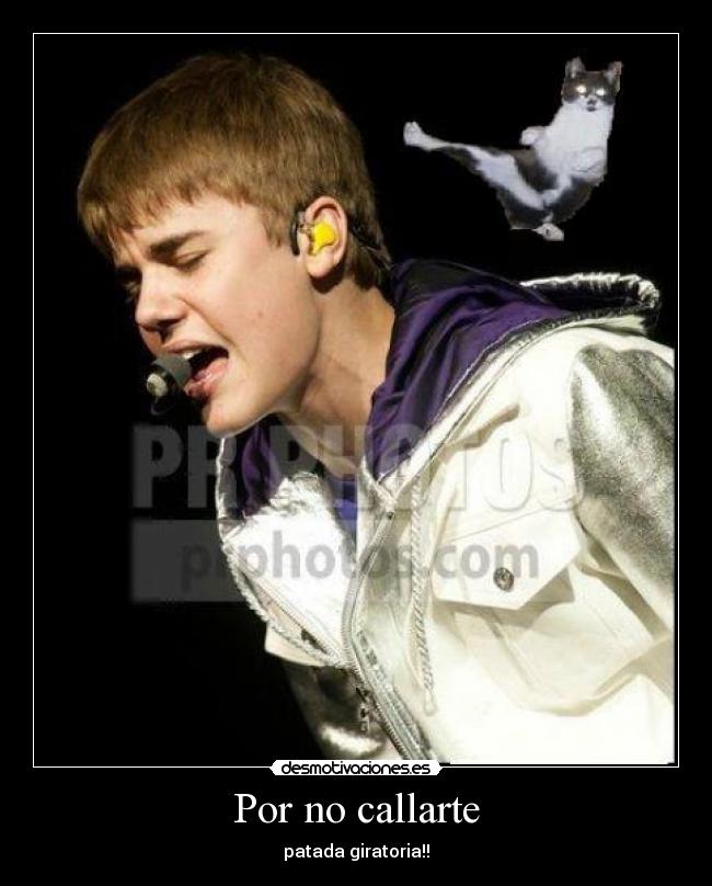 Por no callarte - patada giratoria!!