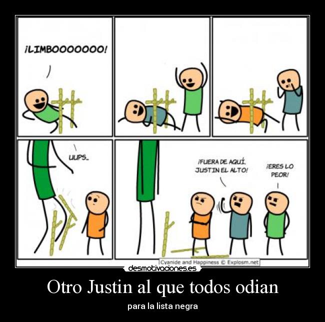 Otro Justin al que todos odian -