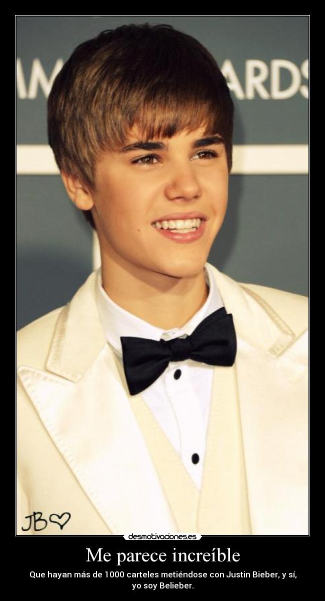 Me parece increíble -