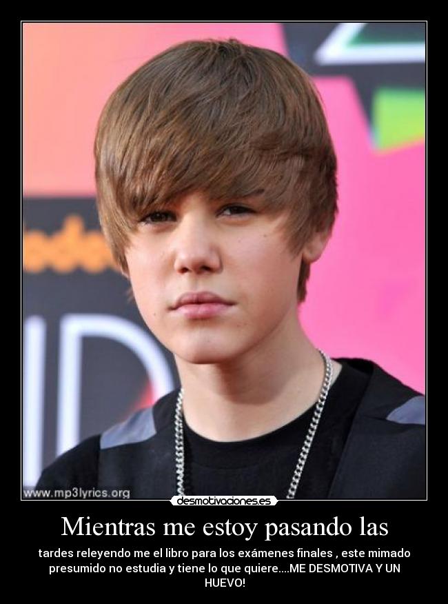 Mientras me estoy pasando las -