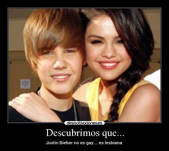 Descubrimos que... - Justin Bieber no es gay.... es lesbiana
