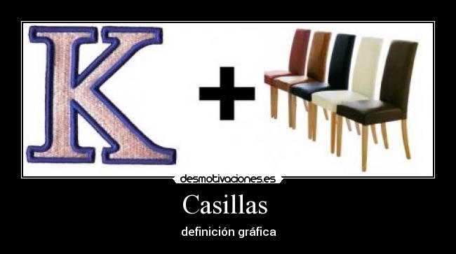 Casillas - definición gráfica