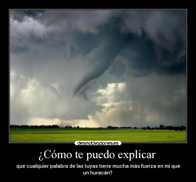 carteles palabras huracan desmotivaciones