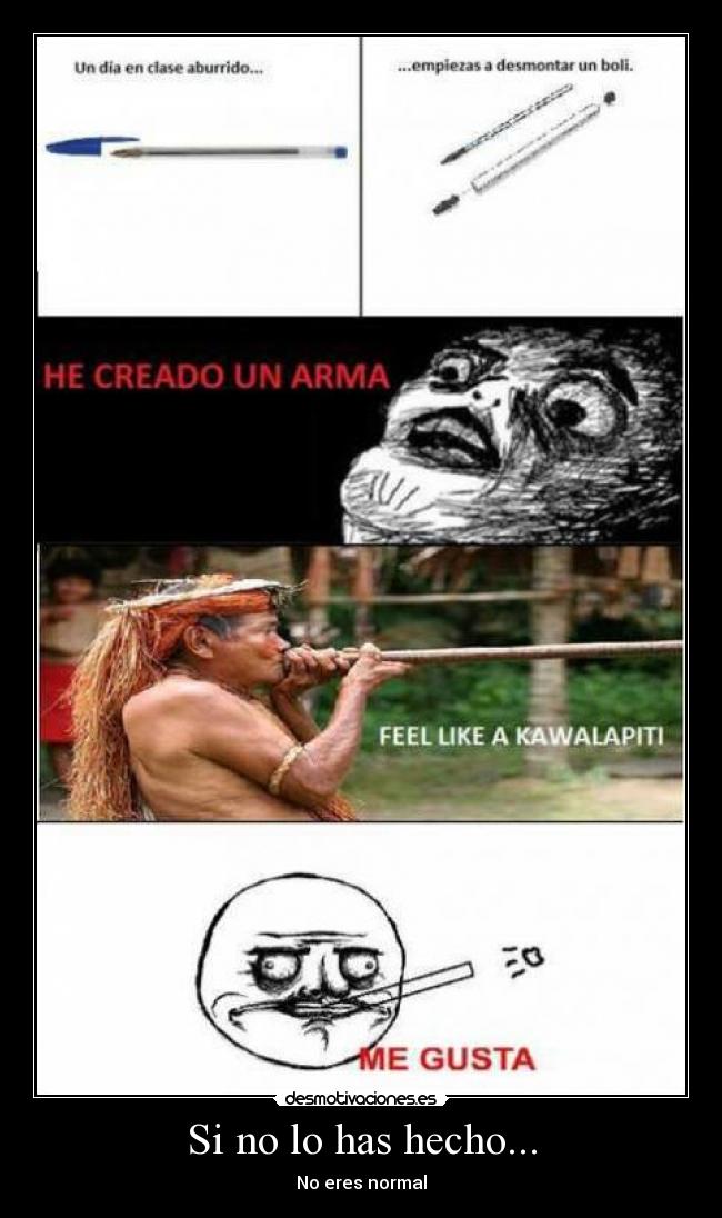 Si no lo has hecho... - 