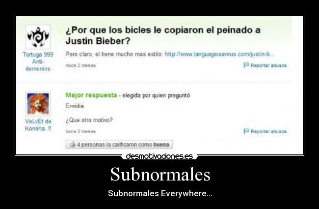 Subnormales -