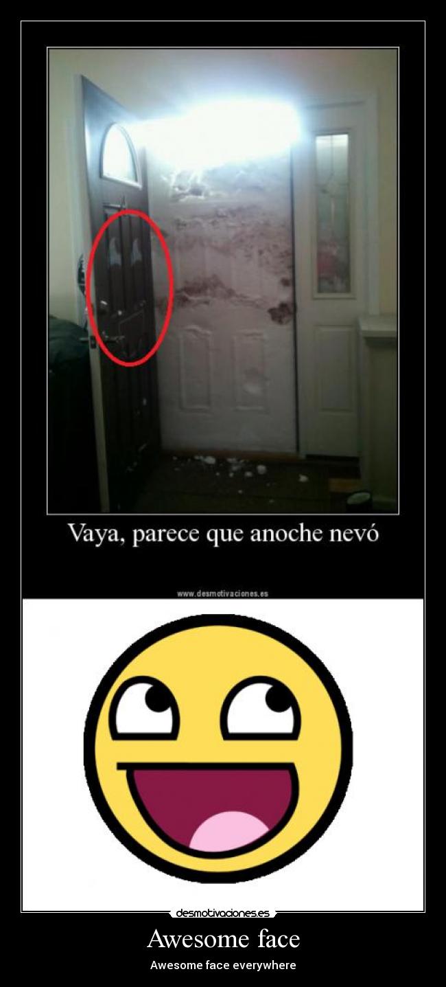 Awesome face - 
