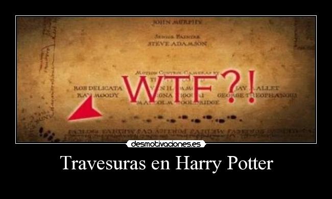 Travesuras en Harry Potter -