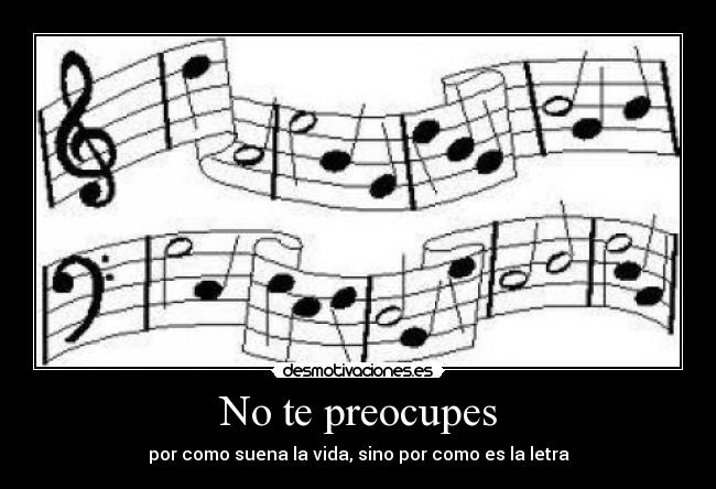 No te preocupes -