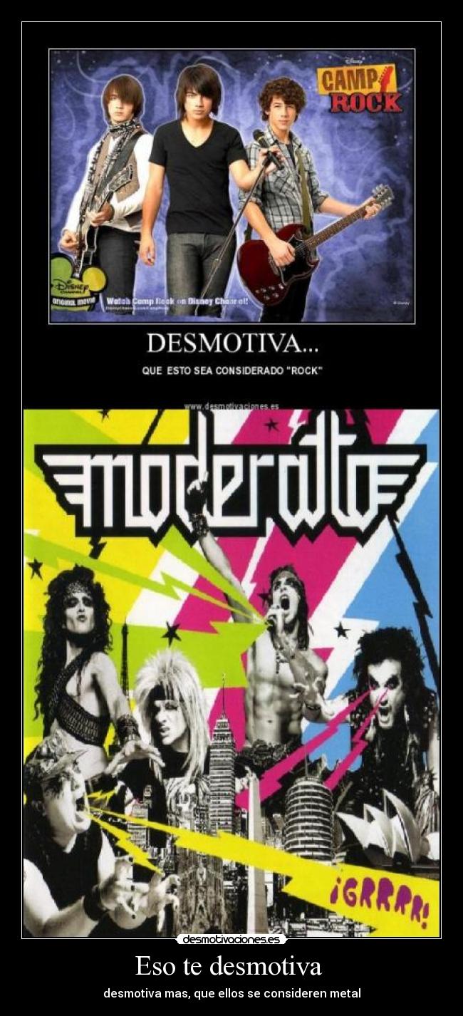 carteles desmotiva metal rock desmotivaciones