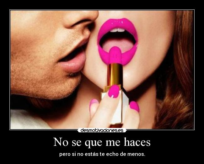 No se que me haces - 