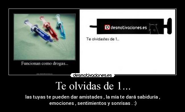 Te olvidas de 1... -