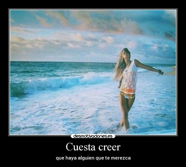 Cuesta creer - 