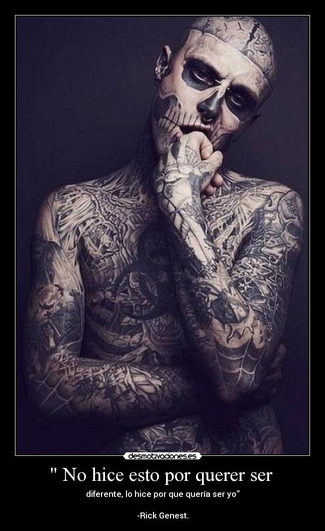  No hice esto por querer ser  - 