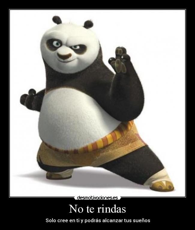 No te rindas -