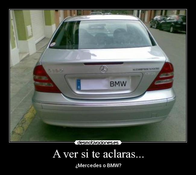 A ver si te aclaras... - 