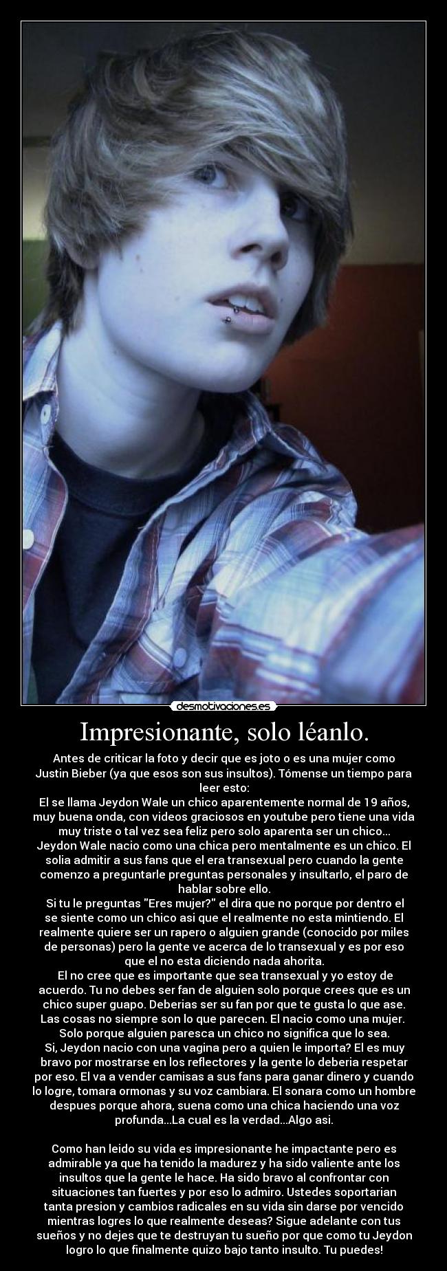 Impresionante, solo léanlo. -