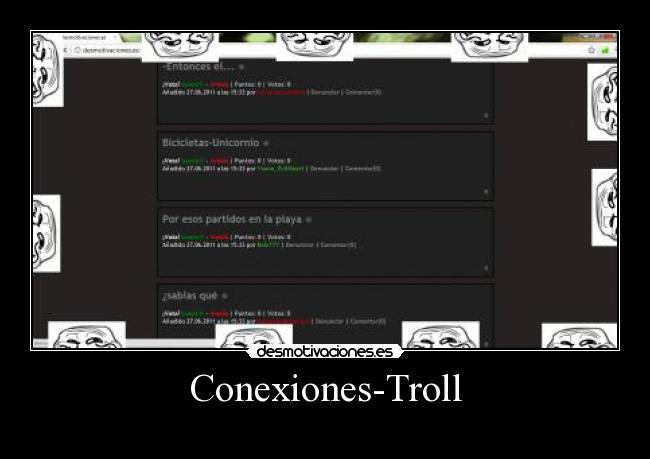 Conexiones-Troll -