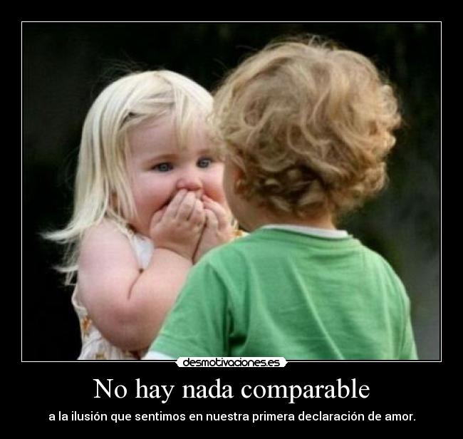 No hay nada comparable -