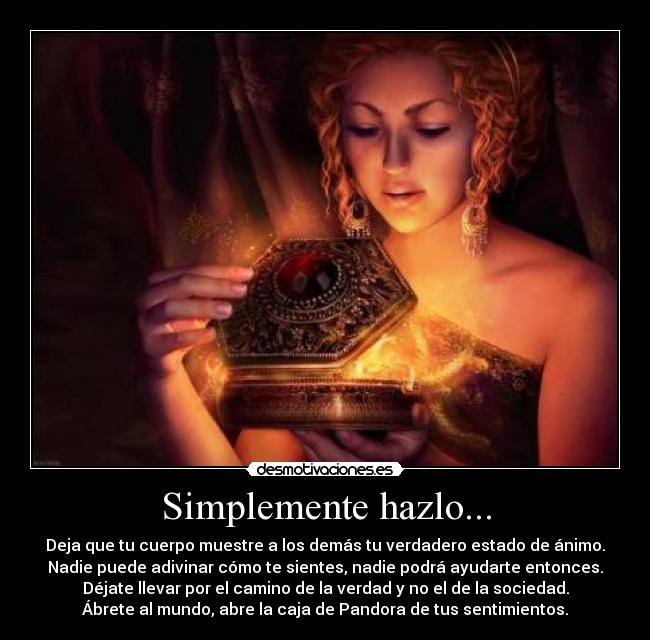 Simplemente hazlo... - 