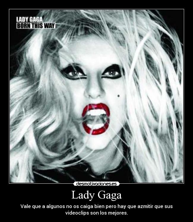 carteles lady gaga desmotivaciones