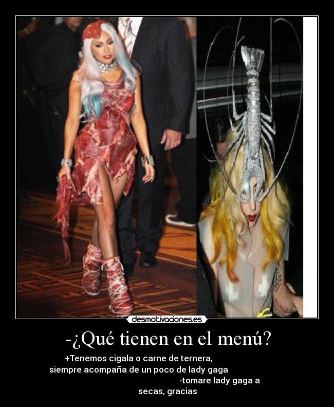 -¿Qué tienen en el menú? -