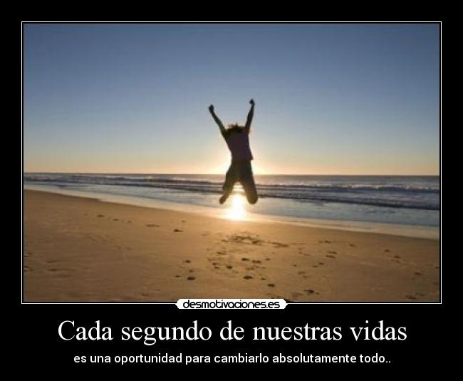 Cada segundo de nuestras vidas -