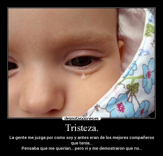 Tristeza. - 