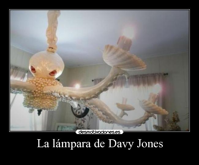 La lámpara de Davy Jones -