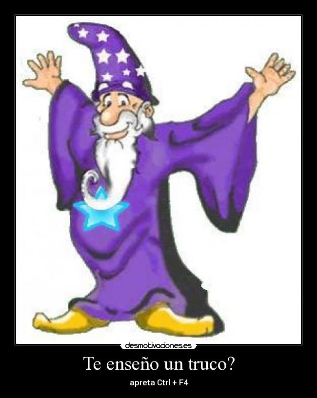 Te enseño un truco? - 