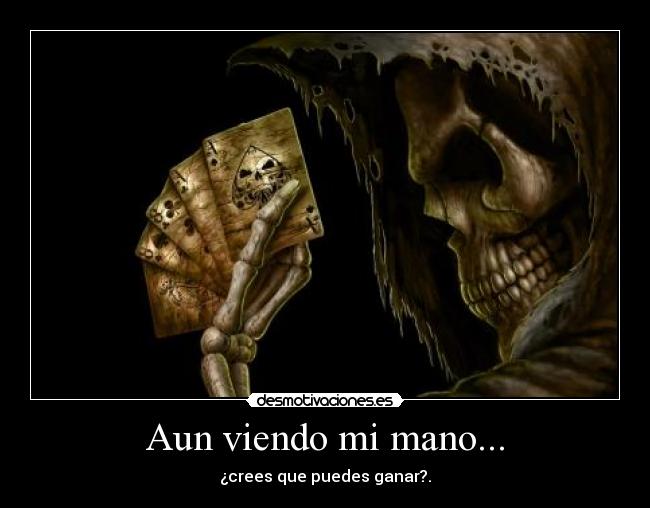 Aun viendo mi mano... - 