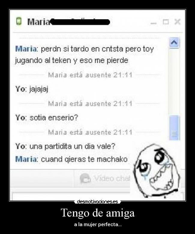 Tengo de amiga - 