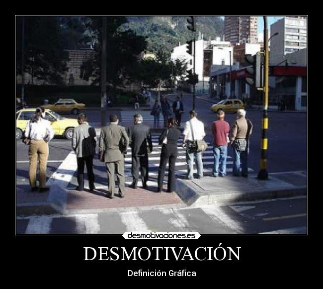 DESMOTIVACIÓN - Definición Gráfica