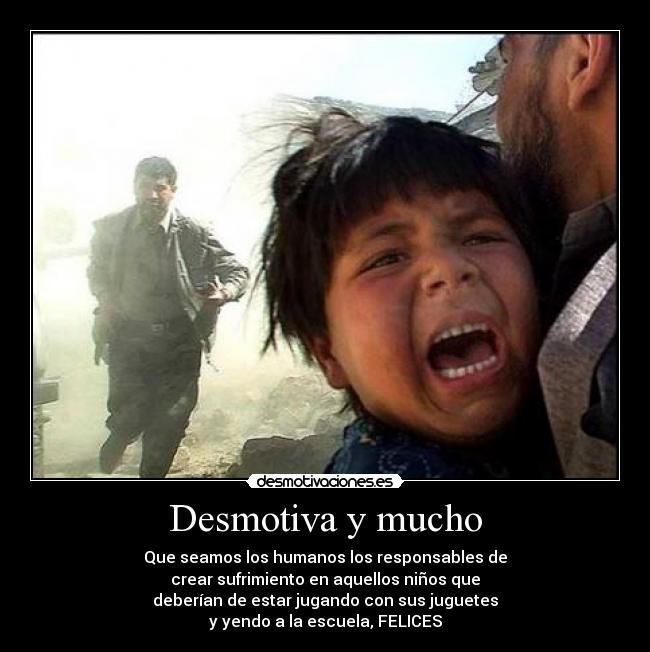 Desmotiva y mucho -