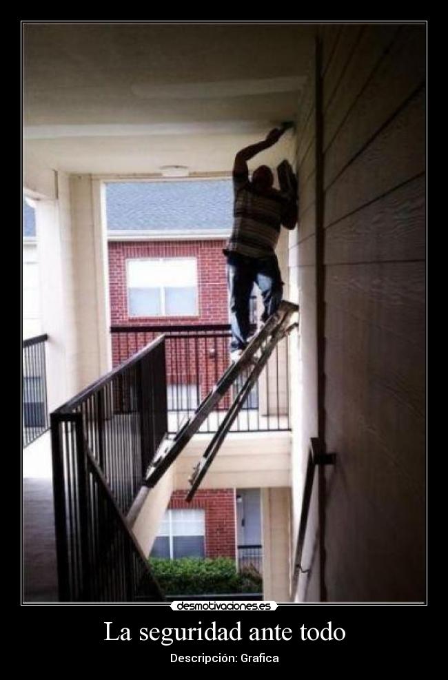 La seguridad ante todo - 