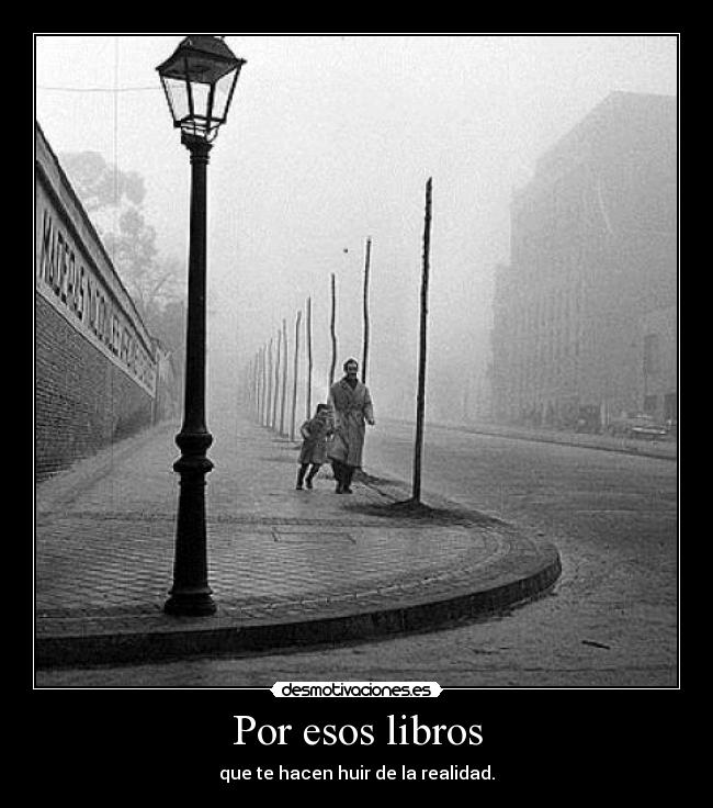 Por esos libros -