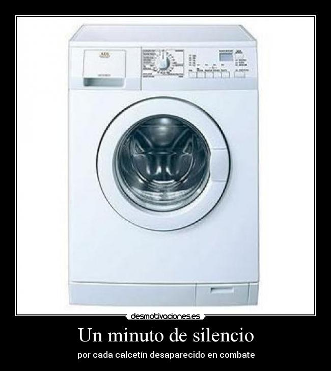 Un minuto de silencio -