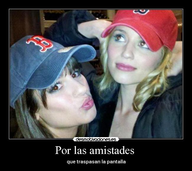 Por las amistades -