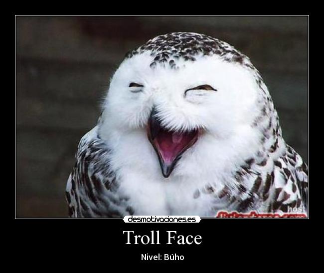 Troll Face - Nivel: Búho