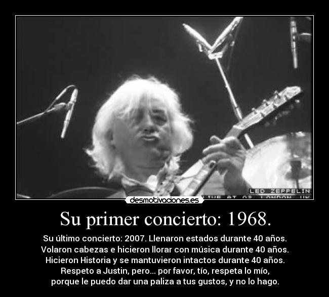 carteles rock jimmy page led zeppelin desmotivaciones