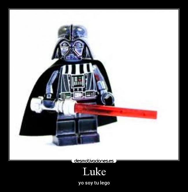 Luke - yo soy tu lego