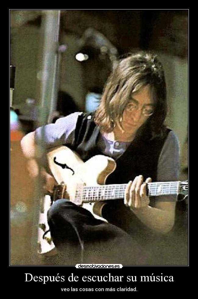 Después de escuchar su música -
