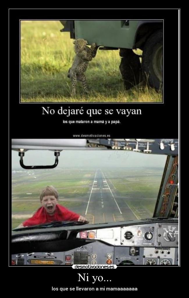 Ni yo... - los que se llevaron a mi mamaaaaaaa