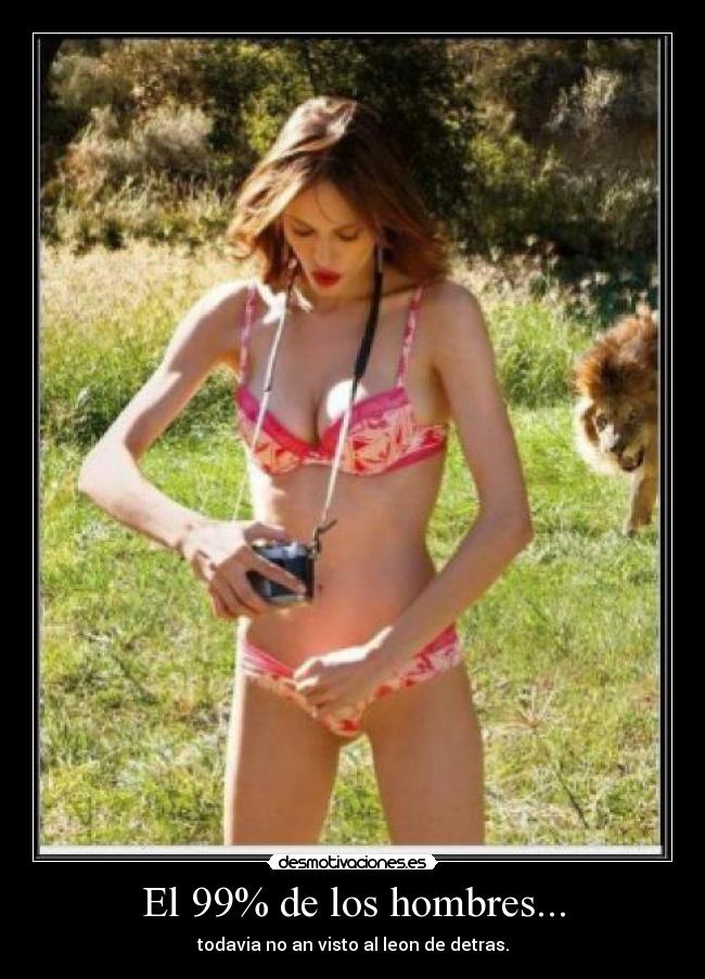 El 99% de los hombres... -