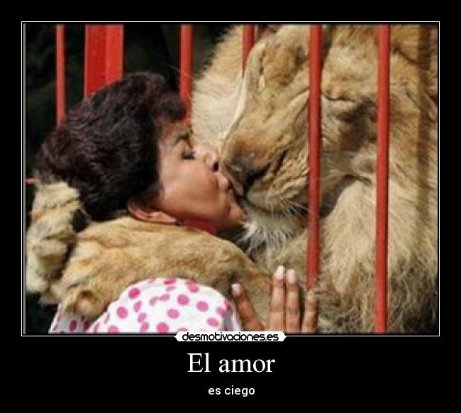 El amor - es ciego