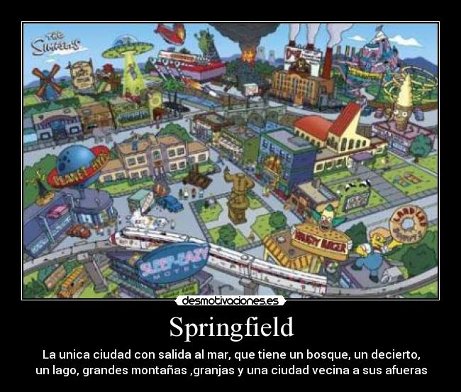 carteles springfield desmotivaciones