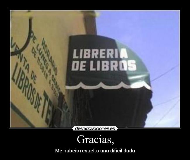 Gracias, - 