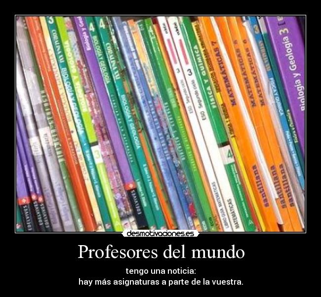 Profesores del mundo - 