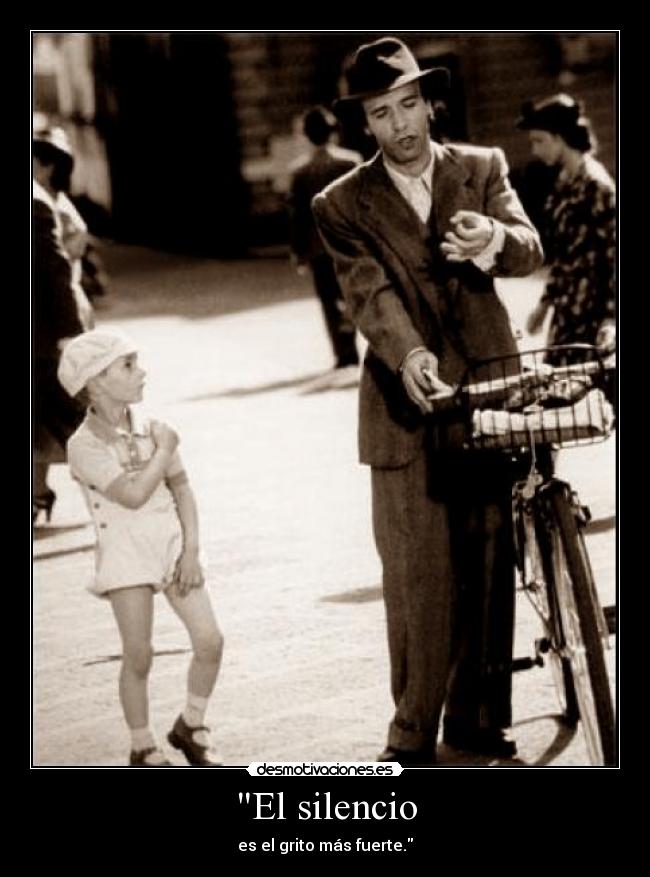 El silencio -