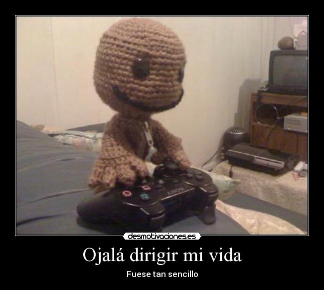 carteles vida little big planet desmotivaciones